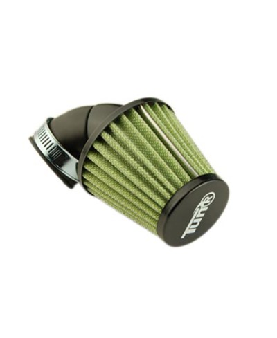 FILTRE A AIR TUN'R D28-35 CONIQUE KN GM ORIENTABLE 0 A 90° NOIR FILTRE V