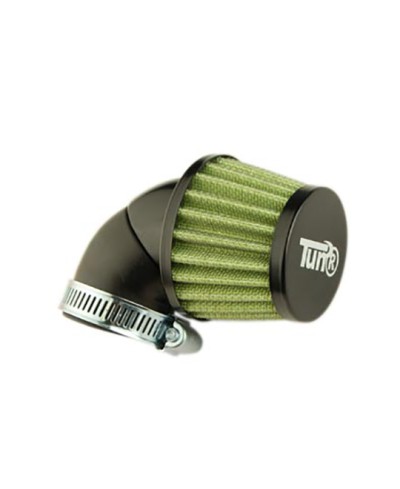 FILTRE A AIR TUN'R D28-35 CONIQUE KN PM ORIENTABLE 0 A 90° NOIR FILTRE V