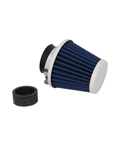 FILTRE A AIR TUN'R D28-35 CONIQUE KN GM DROIT BLANC
