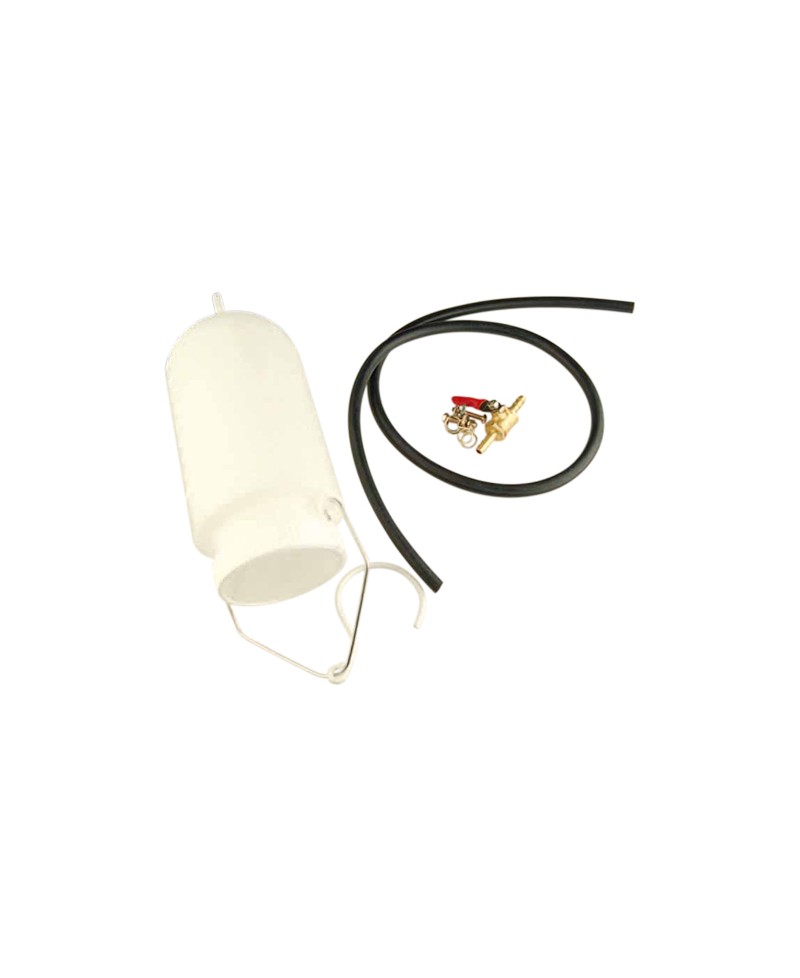 RESERVOIR AUXILIAIRE D'ATELIER AVEC DURITE ET ROBINET 500ML (NOURRICE)