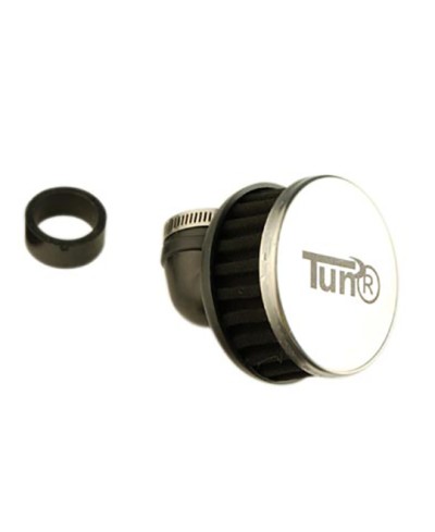 FILTRE A AIR TUN'R D28-35 AIR COOL NOIR COUDE 90