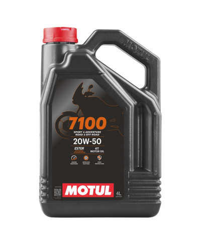 MOTUL - Huile 4T 7100 20W50 4 Litres