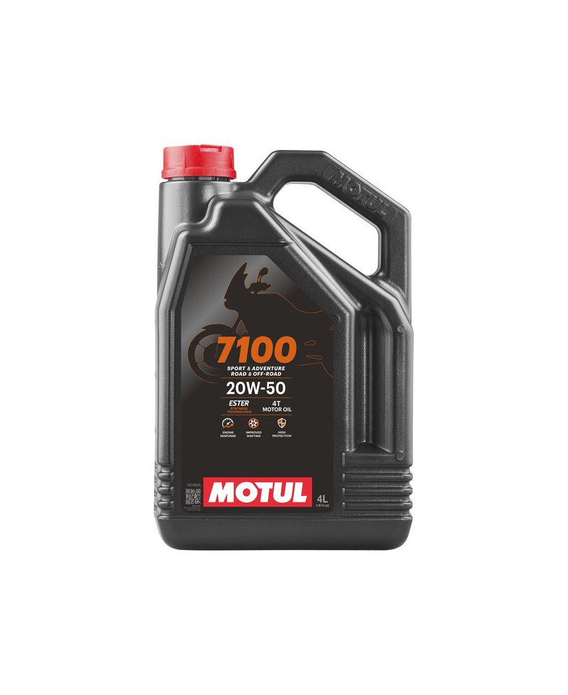 MOTUL - Huile 4T 7100 20W50 4 Litres