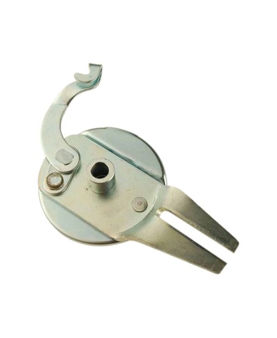 FLASQUE DE FREIN CYCLO AR ADAPT. PEUGEOT 103 AM Ø80 TYPE LELEU (AVEC  MACHOIRES)