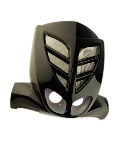 TABLIER AV/FACE AV DOUBLE OPTIQUE SCOOTER BCD* XTREME ADAPT. STUNT/SLIDER NOIR + GRILLE