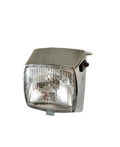 OPTIQUE/PHARE CYCLO TEKNIX* ADAPT. 103 MVL/VOGUE/CHRONO - COMPLET 12 VOLT - CHROME