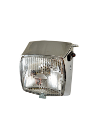 OPTIQUE/PHARE CYCLO TEKNIX* ADAPT. 103 MVL/VOGUE/CHRONO - COMPLET 12 VOLT - CHROME