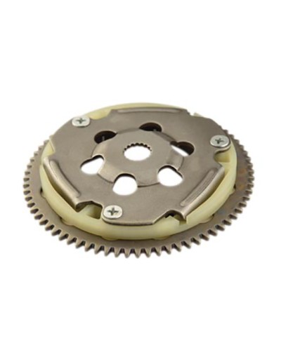 COURONNE DEMARREUR CPTE SCOOTER TEKNIX + ROUE LIBRE + CAGE AIGUILLE ADAPT. BOOSTER/NITRO