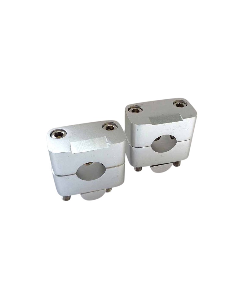 PONTET REHAUSSE GUIDON MECABOITE/MOTO TUN'R ALU POUR GUIDON 22.2MM (CROSS/ENDURO) (X2)