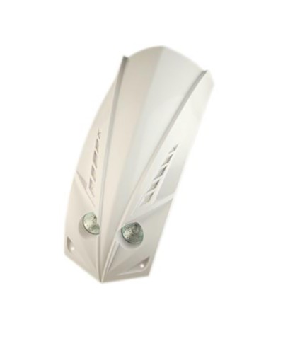 TABLIER AV/FACE AV SCOOTER TUN'R* ADAPT. LUDIX DOUBLE OPTIQUE BLANC (2X20W + LED)