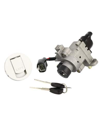 CONTACTEUR A CLE SCOOTER TEKNIX ADAPT. SPEEDFIGHT 3 (4 FILS)+BOUCHON RESERVOIR