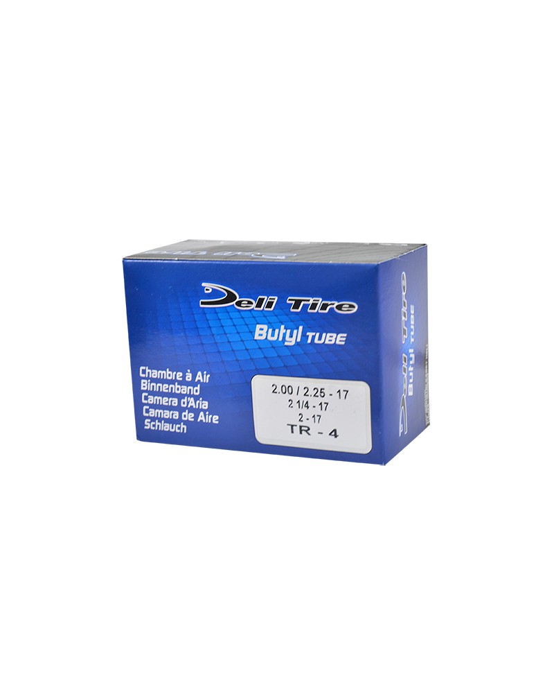 CHAMBRE A AIR CYCLO 17" 2.00-2.25 X 17 DELI TIRE U247T TR4