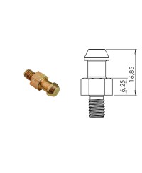 PION METAL POMPE A EAU SCOOTER TOP PERF. TYPE ORIGINE ADAPT. NITRO/AEROX/MACH G/SR50 COURT