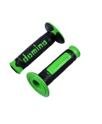 REVETEMENT/POIGNEE DOMINO A260 CROSS/ENDURO NOIR/VERT (PR) 120MM