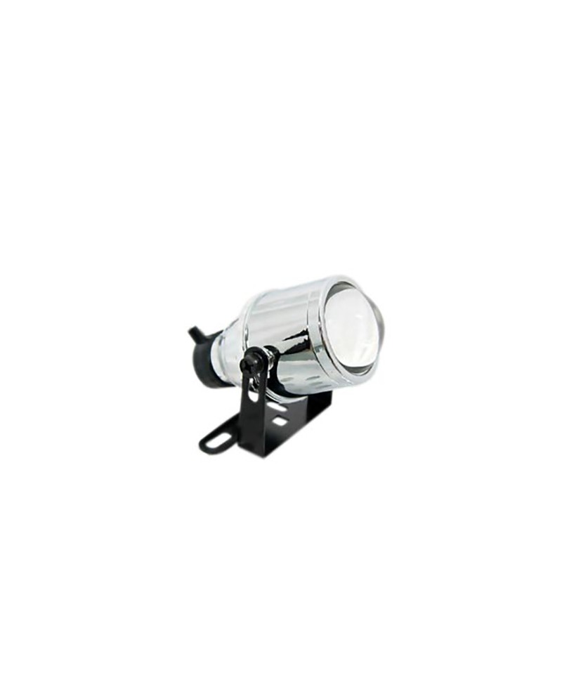 OPTIQUE/PROJECTEUR LENTILLE TUN'R* CHROME 12V 55W  ORIENTABLE D55  LOUPE