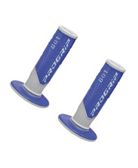 REVETEMENT/POIGNEE PROGRIP 801 GRIS/BLEU (PR) DOUBLE DENSITE 115MM