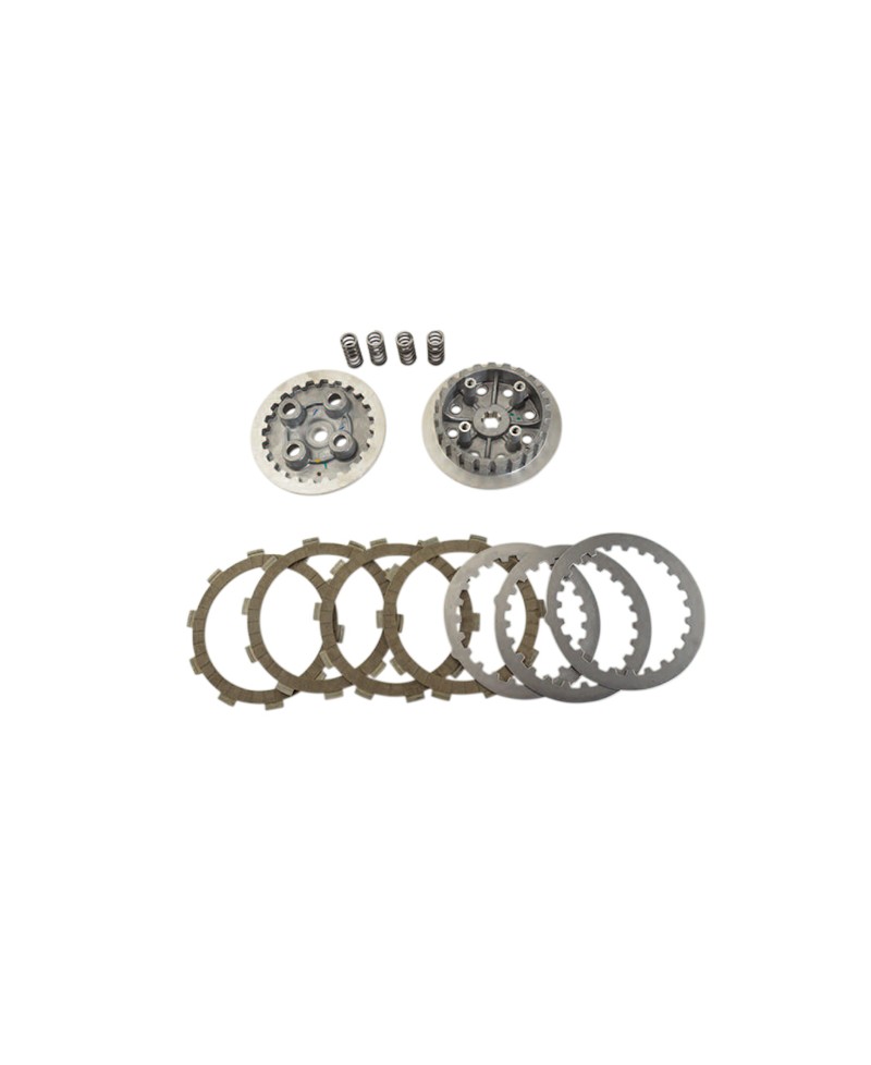 EMBRAYAGE MECABOITE TOP PERF ADAPT. AM6 (NOIX+DISQUES+RESSORT+FLASQUE PRESSION)