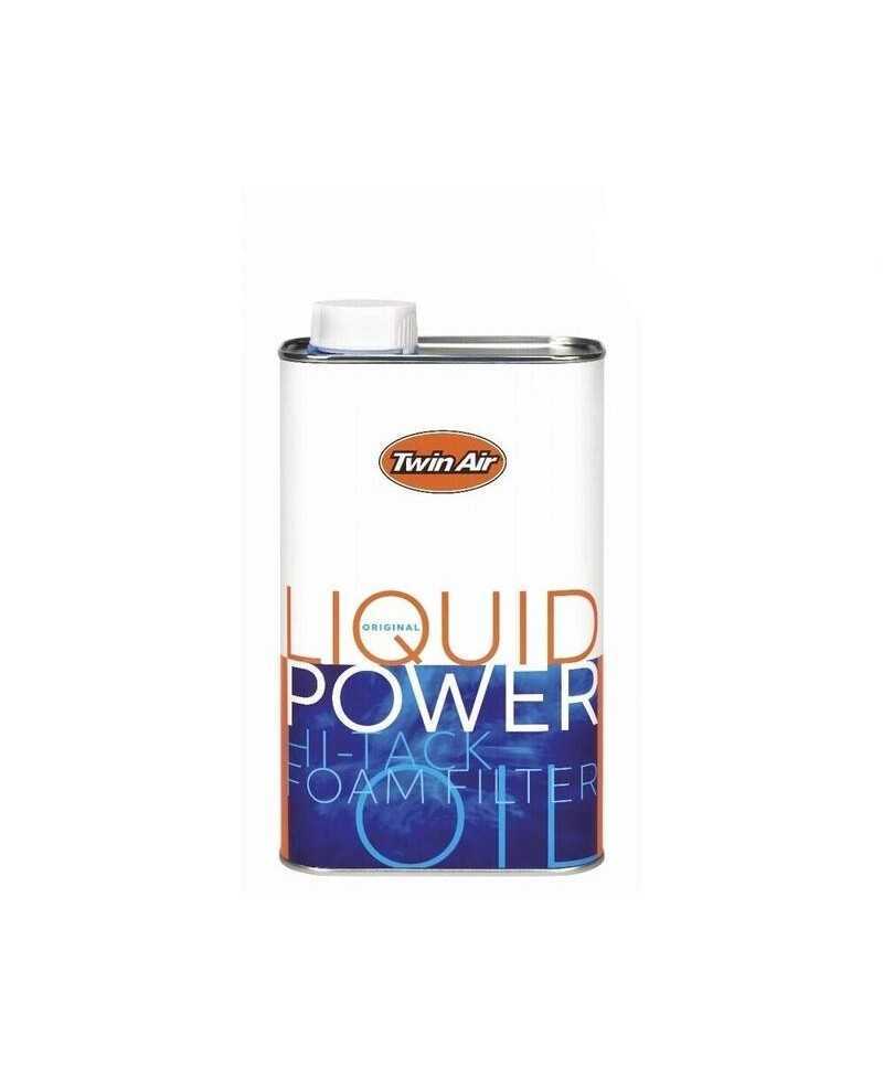 Huile pour filtre a air TWIN AIR Liquid Power - Bidon 1L