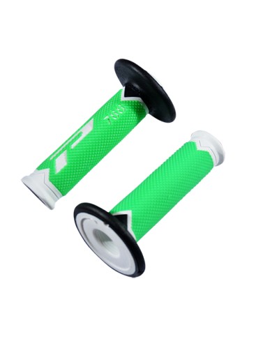 REVETEMENT/POIGNEE PROGRIP 788 VERT/BLANC/NOIR (PR) TRIPLE DENSITE 115MM