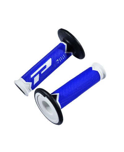 REVETEMENT/POIGNEE PROGRIP 788 BLEU/BLANC/NOIR (PR) TRIPLE DENSITE 115MM