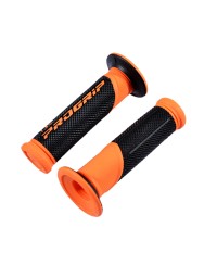 REVETEMENT/POIGNEE PROGRIP 732 NOIR/ORANGE (PR) DOUBLE DENSITE 122MM
