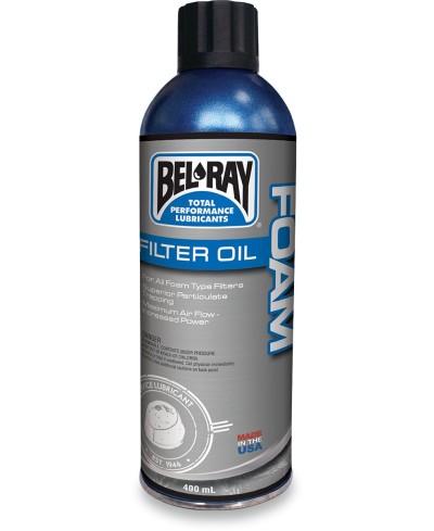 Huile pour filtres en mousse BEL-RAY 400ml