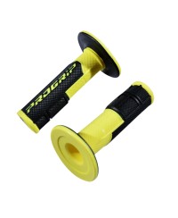 REVETEMENT/POIGNEE PROGRIP 801 JAUNE FLUO/NOIR/(PR) DOUBLE DENSITE 115MM