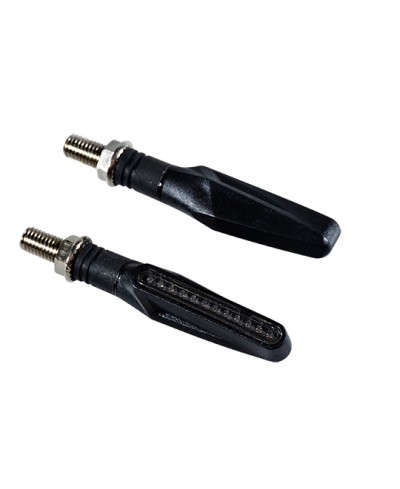 CLIGNOTANT TUN'R* SMOGG LED NOIR/TRANSPARENT (PR)