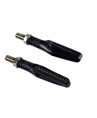 CLIGNOTANT TUN'R* SMOGG LED NOIR/TRANSPARENT (PR)