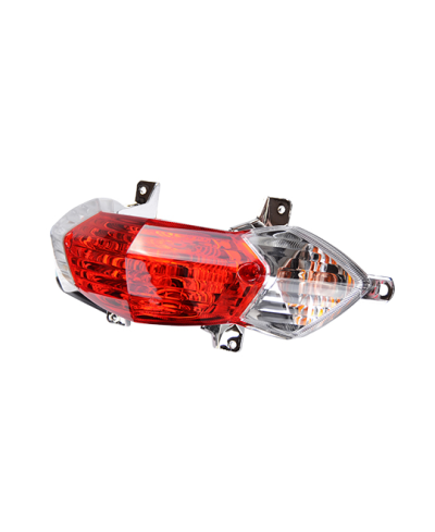 FEU AR SCOOTER TEKNIX ADAPT. PEUGEOT KISBEE/STEETZONE ROUGE AVEC CLIGNOTANTS (COMPLET)