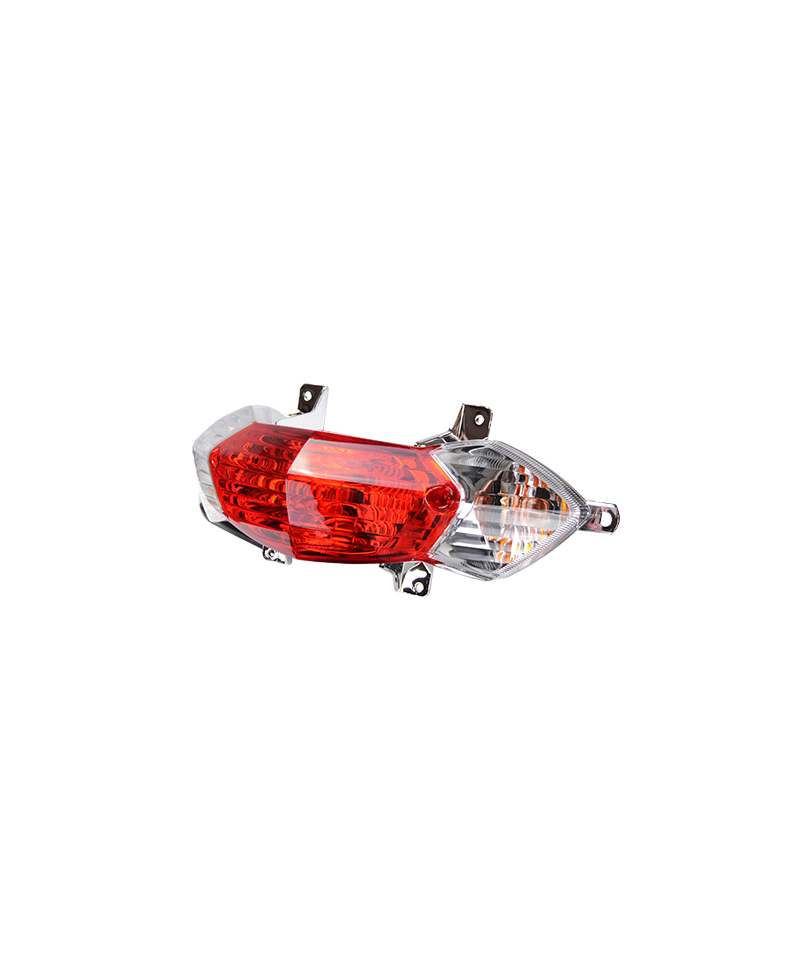 FEU AR SCOOTER TEKNIX ADAPT. PEUGEOT KISBEE/STEETZONE ROUGE AVEC CLIGNOTANTS (COMPLET)