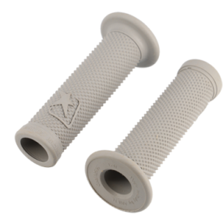 REVETEMENT/POIGNEE ARIETE ARIES GRIS CLAIR SUPERSOFT (PR)  - 125MM - DEBOUCHE POUR EMBOUT