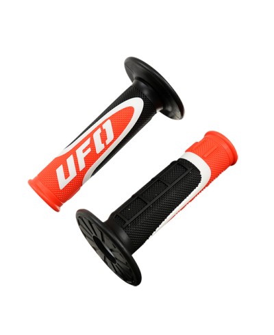 REVETEMENT/POIGNEE UFO AXIOM NOIR/ROUGE TRIPLE DENSITE (PR)