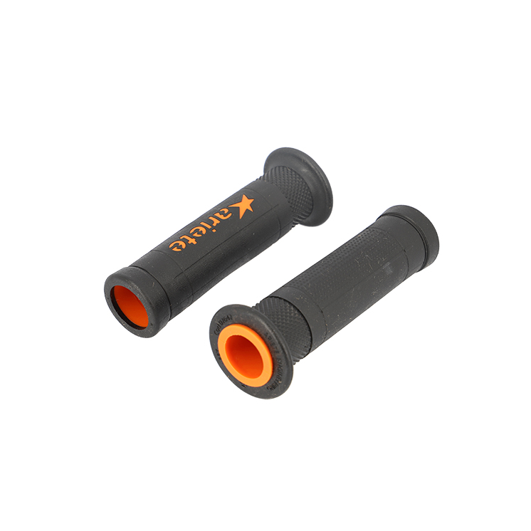 REVETEMENT/POIGNEE ARIETE ARIRAM NOIR/ORANGE (PR)  - 120MM - DEBOUCHEPOUR EMBOUT DE GUIDO