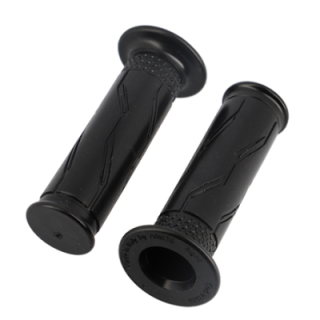 REVETEMENT/POIGNEE ARIETE TYPE YAMAHA NOIR (PR) - 120MM EMBOUT FERME