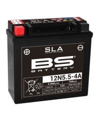Batterie BS BATTERY SLA sans entretien active usine - 12N5.5-4A/4B