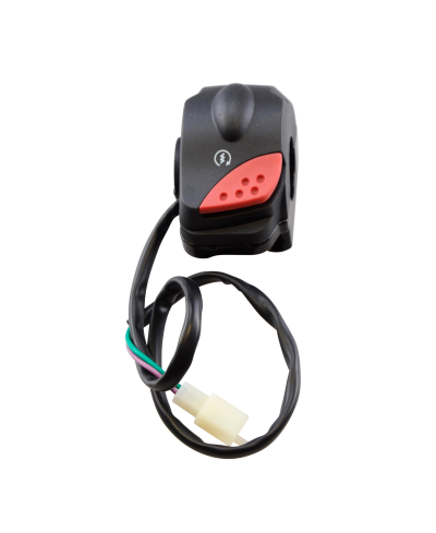 COMMODO/COMMUTATEUR DROIT TEKNIX PEUGEOT LUDIX SAUF ONE/FIGHT/VIVA 2 (OEM 767365)