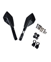 RETRO UNIVERSEL TUN'R* ECHO ALU CNC COURT NOIR (PR)