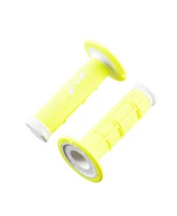 REVETEMENT/POIGNEE PROGRIP 791 JAUNE FLUO/BLANC (PR) DOUBLE DENSITE 115MM