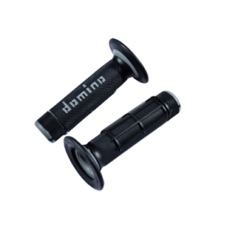 REVETEMENT/POIGNEE DOMINO A020 CROSS DOUBLE DENSITE NOIR/GRIS (PR) 118MM