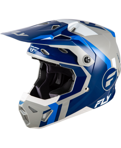 Casque FLY RACING Formula CP Seal - Navy/bleu/gris