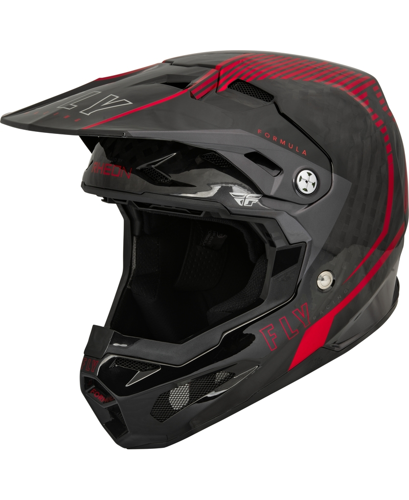 Casque FLY RACING Formula Carbon Tracer - Red/Black