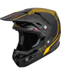 Casque FLY RACING Formula Carbon Tracer - Gold/Black