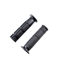 REVETEMENT/POIGNEE DOMINO QUAD/ATV NOIR (PR) 125MM