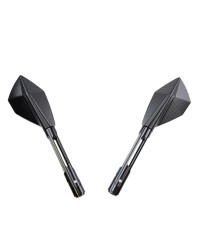 RETRO UNIVERSEL TUN'R* ECHO ALU CNC LONG NOIR (PR)