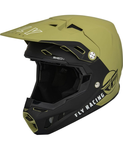Casque FLY RACING Formula CC Centrum Vert Olive Mat/Noir S