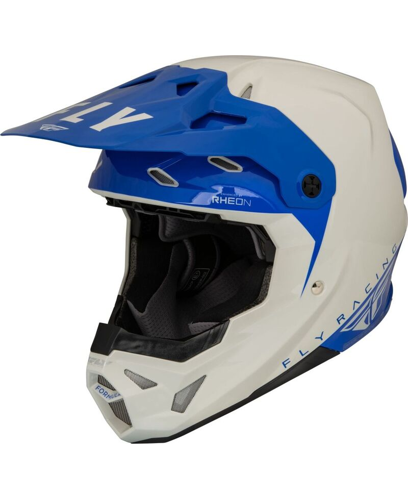 Casque FLY RACING Formula CP Slant Gris/Bleu XS
