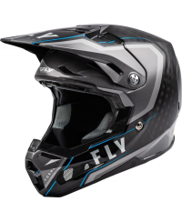 Casque FLY RACING Formula Carbon Axon Noir/Gris/Bleu XL