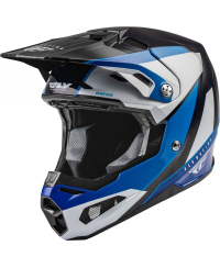 Casque FLY RACING Formula Carbon Prime Bleu/Blanc/Bleu Carbon L