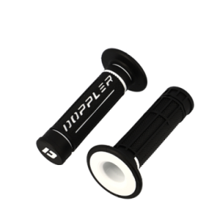 REVETEMENT/POIGNEE DOPPLER GRIP 3D NOIR/BLANC (PR)